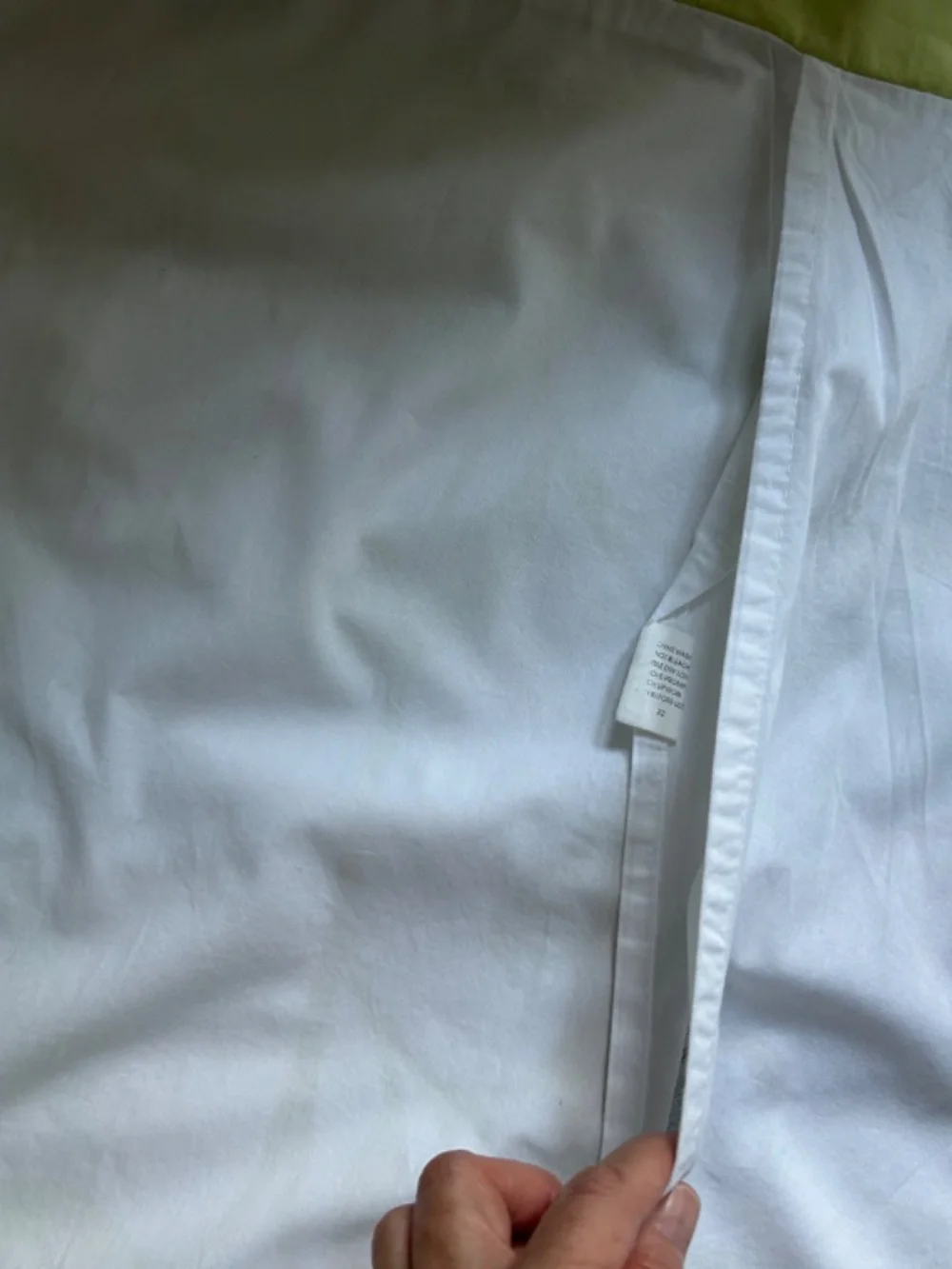 Hillcrest std (1) cotton pillow sham: large detailed embroidered bird EUC